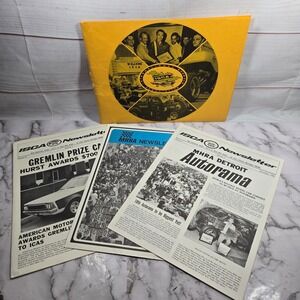 ISCA International Show Car Association Vintage Newsletter Lot 1969‎ - 1970